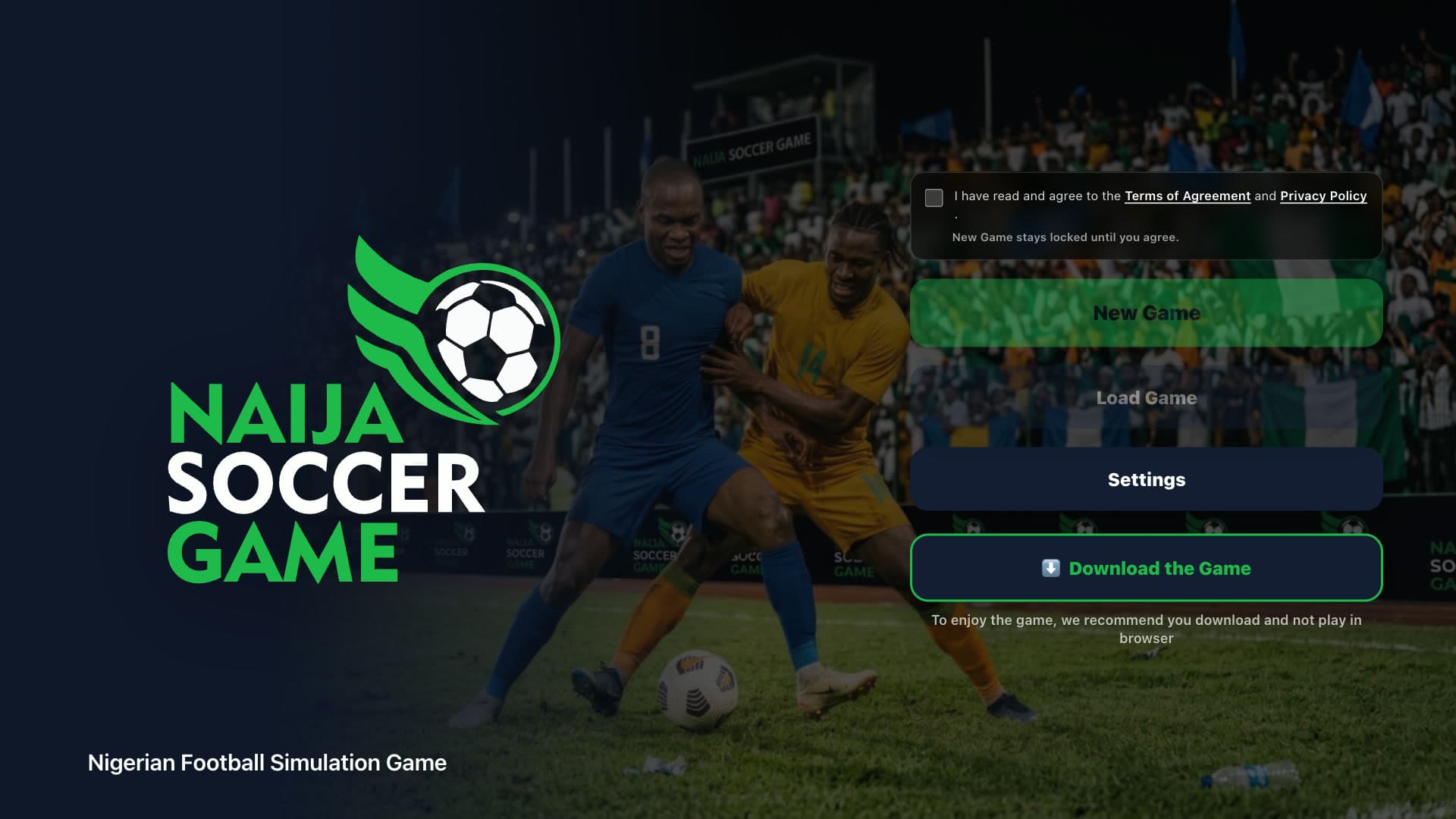 Naija Soccer Game