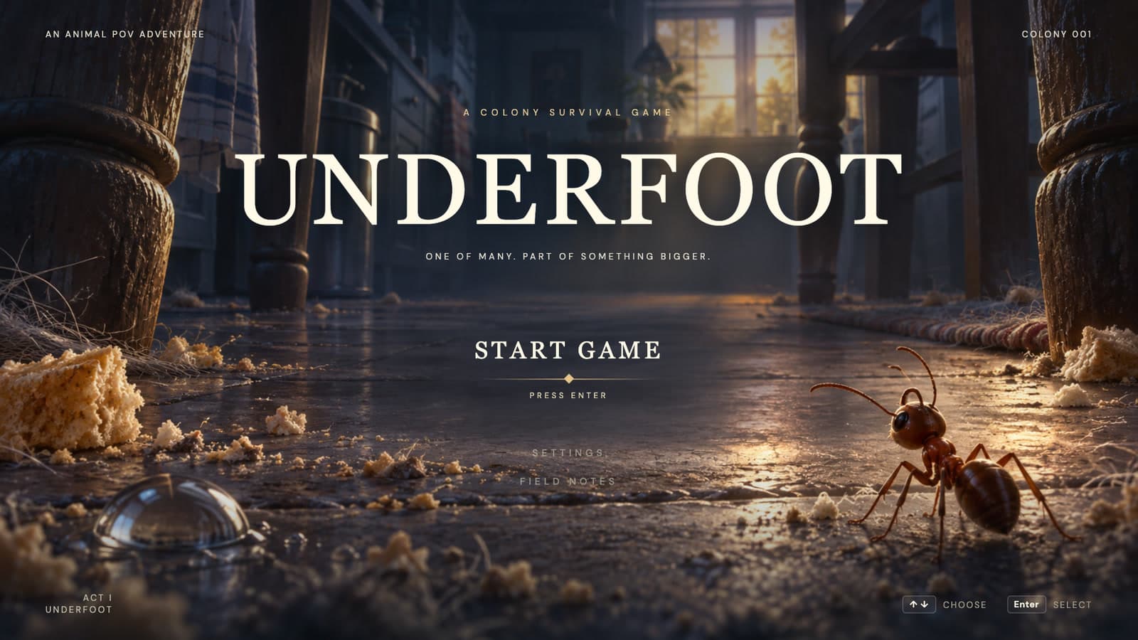 Underfoot